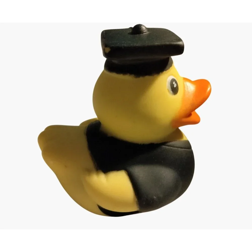 Rubber Ducky Graduation Cap Gown